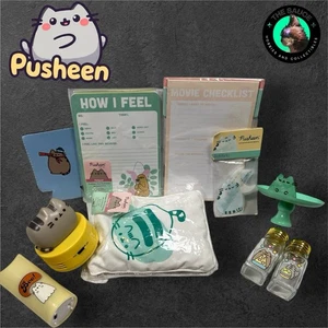 Pusheen Box Posten aus zufälligen Boxen 9 Artikel Kerzenhalter Wärmekissen Mini Vakuum - Bild 1 von 11
