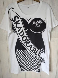 Reel Big Fish Womens Skadorable T-shirt Size XL Ska Skate Punk - Picture 1 of 1