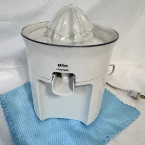 Prensa exprimidora eléctrica de cítricos Braun Citromatic 4-979 - funciona - limpia como nueva - Imagen 1 de 15