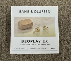 AURICULARES BANG & OLUFSEN BEOPLAY EX TONO DORADO CANCELACIÓN DE RUIDO - Imagen 1 de 6