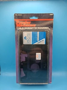VHS-C Cassette Adapter El303, Popular Mechanics, Open Box - Picture 1 of 2