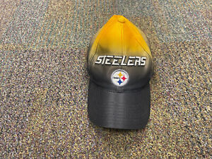 Vintage 90s NFL Pittsburgh Steelers OSFA Activewear Football Sports Hat Cap