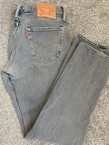 Levi’s 511 Men’s Slim Fit Jeans W34 L35 Grey Blue -Pewter Denim Worn Look Casual - Picture 1 of 11