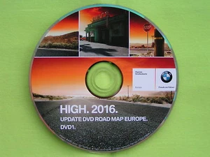 DVD NAVIGATION DEUTSCHLAND + EU 2016 BMW ROAD MAP HIGH E39 E46 E52 E53 E83 E86 - Bild 1 von 2