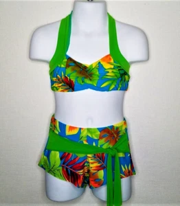 California Girls Child 6x7-CROP TOP & Medium SHORTS Hawaiian New Dance Costume - Picture 1 of 6