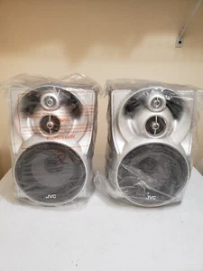 2x JVC Stereo Lautsprecher Ghettoblaster SP-MXKC45 200W 6Hm getestet - Bild 1 von 7