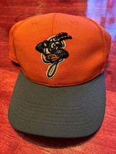 GREENSBORO GRASSHOPPERS ORANGE AND GREEN HAT