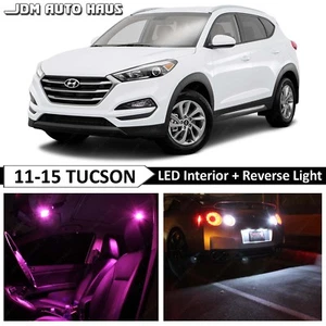Pink Interior Reverse LED Lights Bulb Package Kit Fits Hyundai Tucson 2010-2015 - Bild 1 von 12