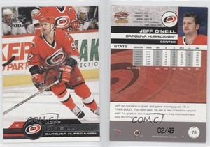 2001-02 Pacific Extreme LTD /49 Jeff O'Neill #78