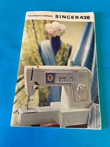 SINGER SEWING MACHINE INSTRUCTION MANUAL/BOOK  438 (478)_ - Picture 1 of 3