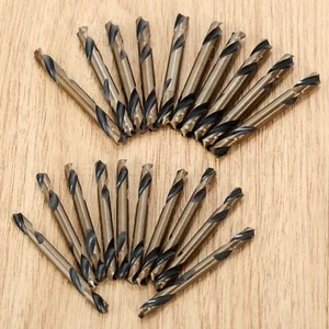 10pc 4.2mm 5.2mm HSS Double Ended Stub Twist Drill Bits Woodworking Cutting Tool - Picture 1 of 16