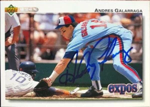 Andres Galarraga Autographed 1992 Upper Deck #474 - Picture 1 of 1