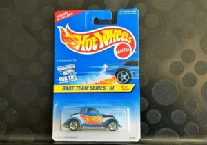 Hot Wheels RACE TEAM SERIES 3-WINDOW '34 #3 OF 4 - Picture 1 of 2