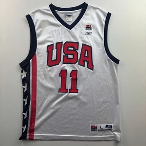 Team USA 2001 Karl Malone Reebok NBA jersey size L - Picture 1 of 8