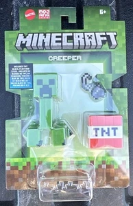 Minecraft Mojang Creeper with TNT Action Figure 2024 - Picture 1 of 2