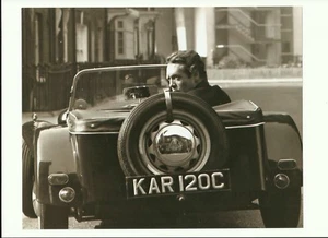 The Prisoner / Patrick McGoohan Still Photo 10x8 Lotus 7 Car Portmeirion - Picture 1 of 1