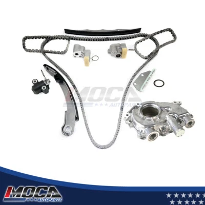 Timing Chain Kit for 05-19 Nissan Frontier Pathfinder Xterra VQ40DE w/ Oil Pump - Image 1 of 4