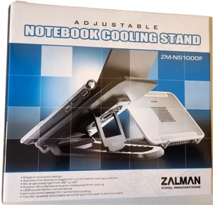 Zalman ZM-Ns1000F Notebook Cooler - Black - Picture 1 of 8