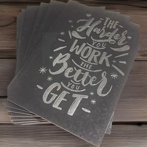 Cuaderno de diario Cuanto más duro trabajes, mejor obtendrás X2 - Imagen 1 de 2