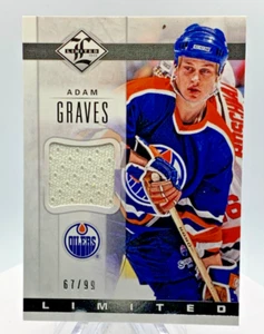 2012-13 Panini Limited - Limited Jerseys #LJ-AG Adam Graves /99 (MEM) - Picture 1 of 2