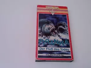 Piranha - Der Fluß des Todes 1972 VHS German PAL Video Pappschuber William Smith - Bild 1 von 6