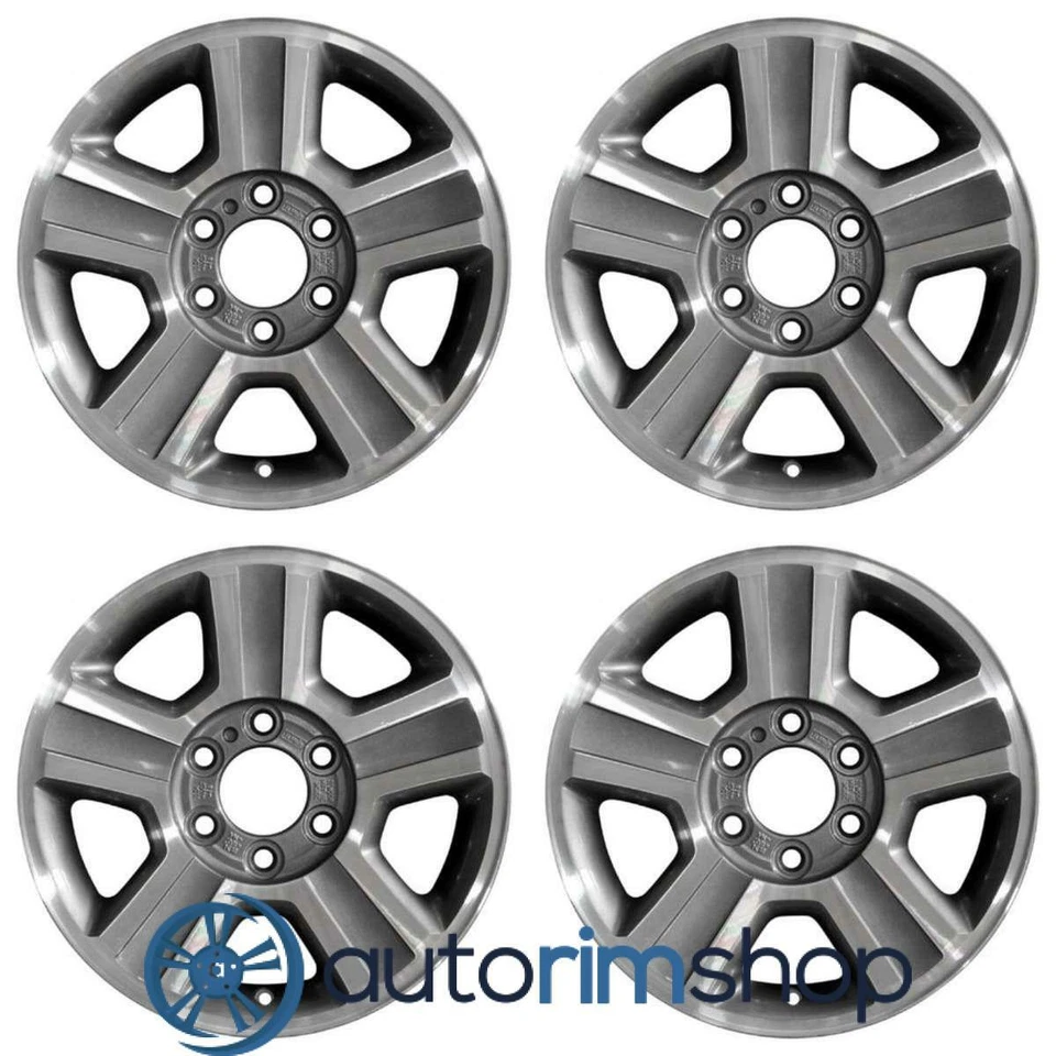 Juego de llantas Ford F150 2004 2005 2006 2007 2008 17" OEM mecanizadas con carbón Foto 1 de 1