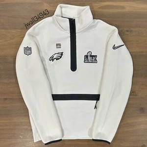 Philadelphia Eagles NFL Super Bowl 59 LIX Opening Night Media Tech Fleece Jacket - Picture 1 of 10