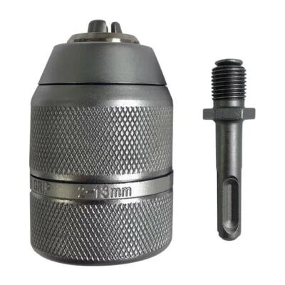 Reisser Metal Keyless 1/2" 1.5mm -13mm Drill Chuck + SDS Plus Adapter, SDSKEYL13