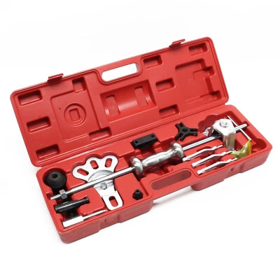 WILTEC Set estrattore per cuscinetti mozzi ruota 4 e 5 fori con martello scorrevole