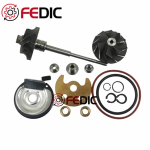Albero turbo e ruota + kit riparazione 49173-07507 per Citroen Ford Peugeot 1.6 HDi - Foto 1 di 7