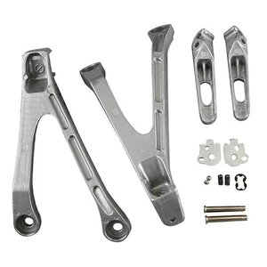 Für Honda CBR 1000RR 2008 2009 2010 2011 Hinten Fußrasten Montagesatz + Fußrasten - Bild 1 von 5