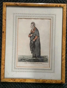 Robert Dighton Farbradierung Merton College Oxford, Dr Kilner 5,5x19 gerahmt - Bild 1 von 10
