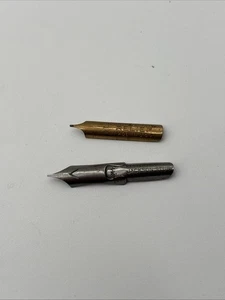 R. Esterbrook Lote 314 y 442 Pluma Acero Relieve Hecha en EE. UU. - Imagen 1 de 1