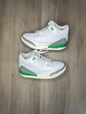 Talla 5 - Air Jordan 3 Retro Lucky Green W Foto 1 de 4