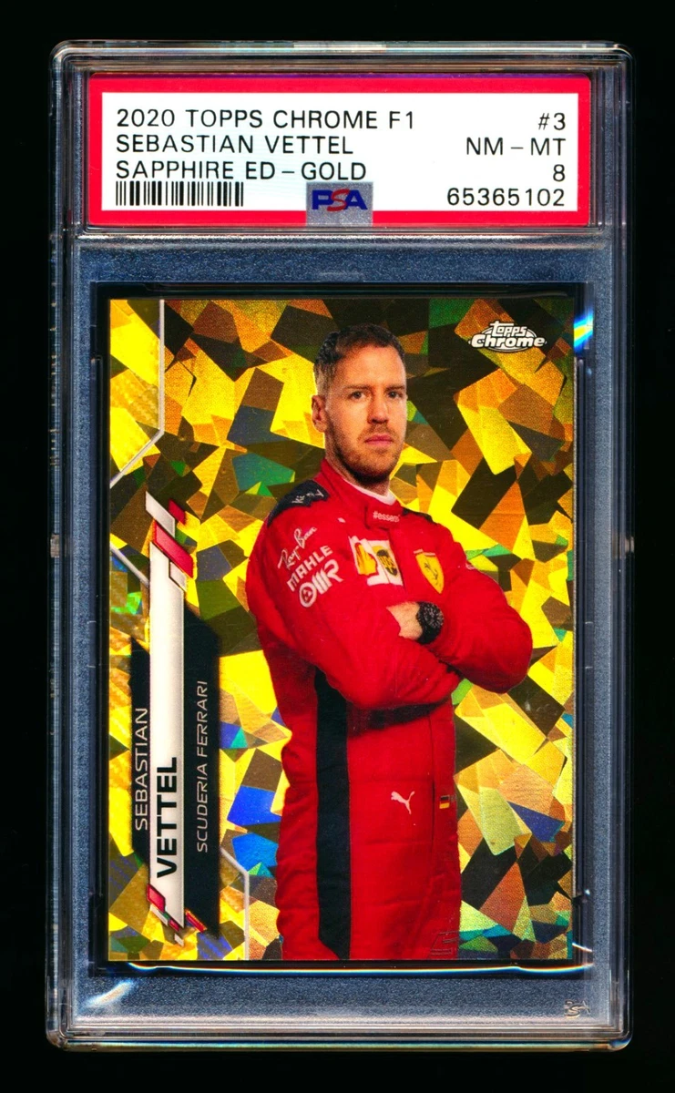 2020 Topps Chrome Sapphire Edition Formula 1 - Sebastian Vettel #3