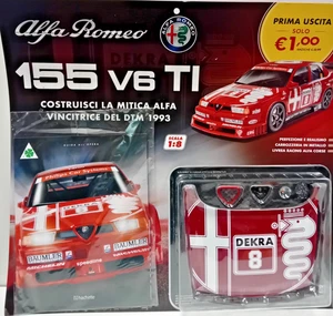 COSTRUISCI ALFA ROMEO 155 V6 TI SCALA 1:8 -1 ' USCITA EDICOLA HACHETTE - Foto 1 di 1