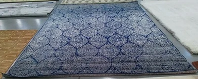 Alfombra AZUL MARINO/PLATEADO 9'-0" x 12'-0" defecto, precio reducido 1172791492 MAD604G-9 Foto 1 de 4