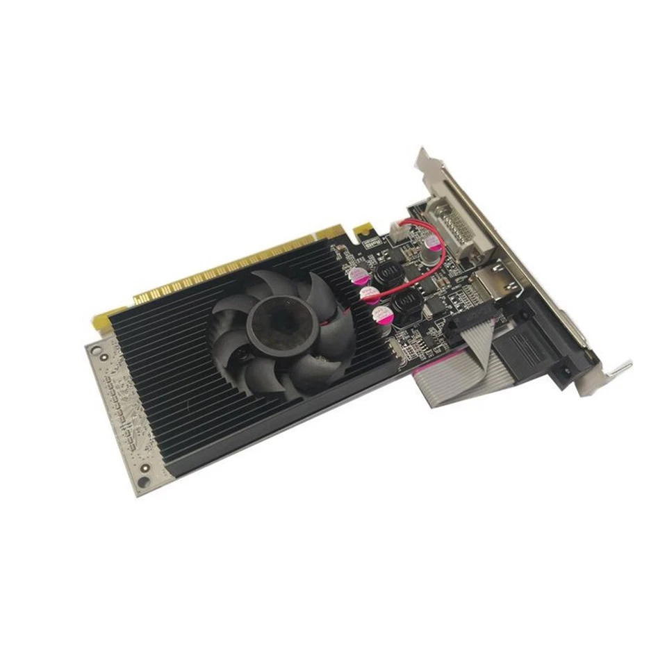 2GB DDR3 64BIT PCI-E Graphics Card Desktop Computer Graphics Card - Image 1 of 4