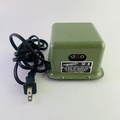 De colección. FLEISCHMANN TRANSFORMADOR Tipo 502 Modelo Ferroviario 14V Foto 1 de 4