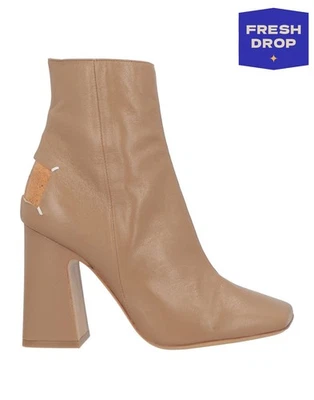 PVP €980 MAISON MARGIELA Botines de Cuero US8.5 UK5.5 EU38.5 Hecho en Italia Foto 1 de 4