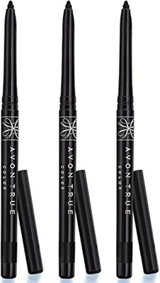 3 X Avon Glimmerstick Eyeliner in Blackest Black - Image 1 of 4