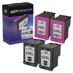 4PK Reman Tusz wymienny do HP 63XL HP F6U64AN F6U63AN 2 HY Czarny 2 HY Kolor - Zdjęcie 1 z 5