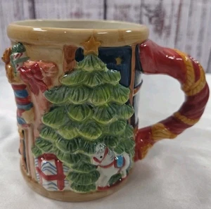 Zertifizierte Int'l Susan Winget Tis The Season 3D Keramiktasse Home for the Holi - Bild 1 von 6