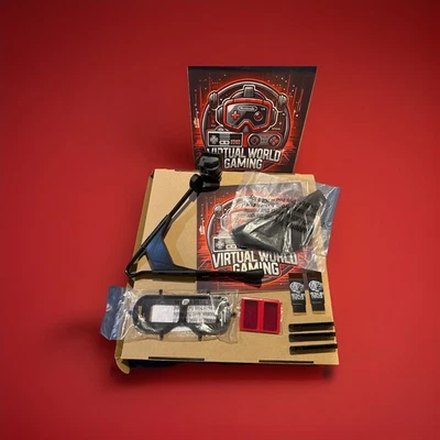 Nintendo Virtual Boy Stand,eyeshade&Brkt, Eye Patch Ribbons,SSF Lens,Dust Covers - Image 1 of 2