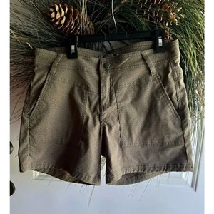 Womens Green prAna lightweight walking shorts, Size 6 - Picture 1 of 16