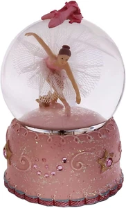 Caja de música Lago de los Cisnes Bailarina Luces cambiantes de color Bailarina pintada a mano - Imagen 1 de 12