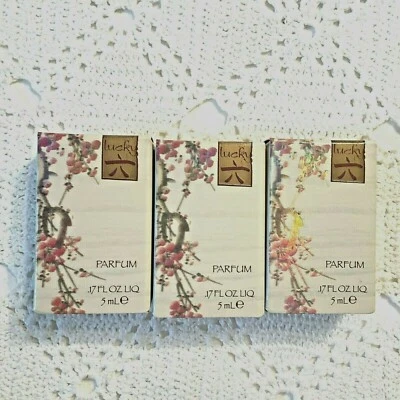  Lote de 3 perfumes de mujer Lucky Brand número 6 mini 0,17 fl oz nuevos en caja Foto 1 de 4