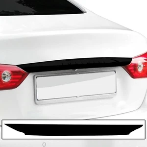 Se adapta a Infiniti Q50 2022 2023 maletero trasero apagón cromo borrar vinilo superposición - Imagen 1 de 5