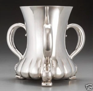 A008 Tiffany & Co. Silver Three-Handled Loving Cup, New York, circa 1892-1902 - Picture 1 of 15