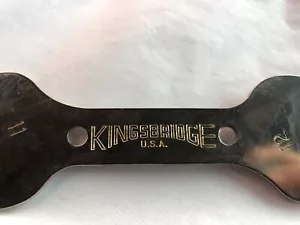Nos Kingsbridge CROMO chiave a cono 11-12 vintage Schwinn BMX strumento bici mtb - Foto 1 di 12
